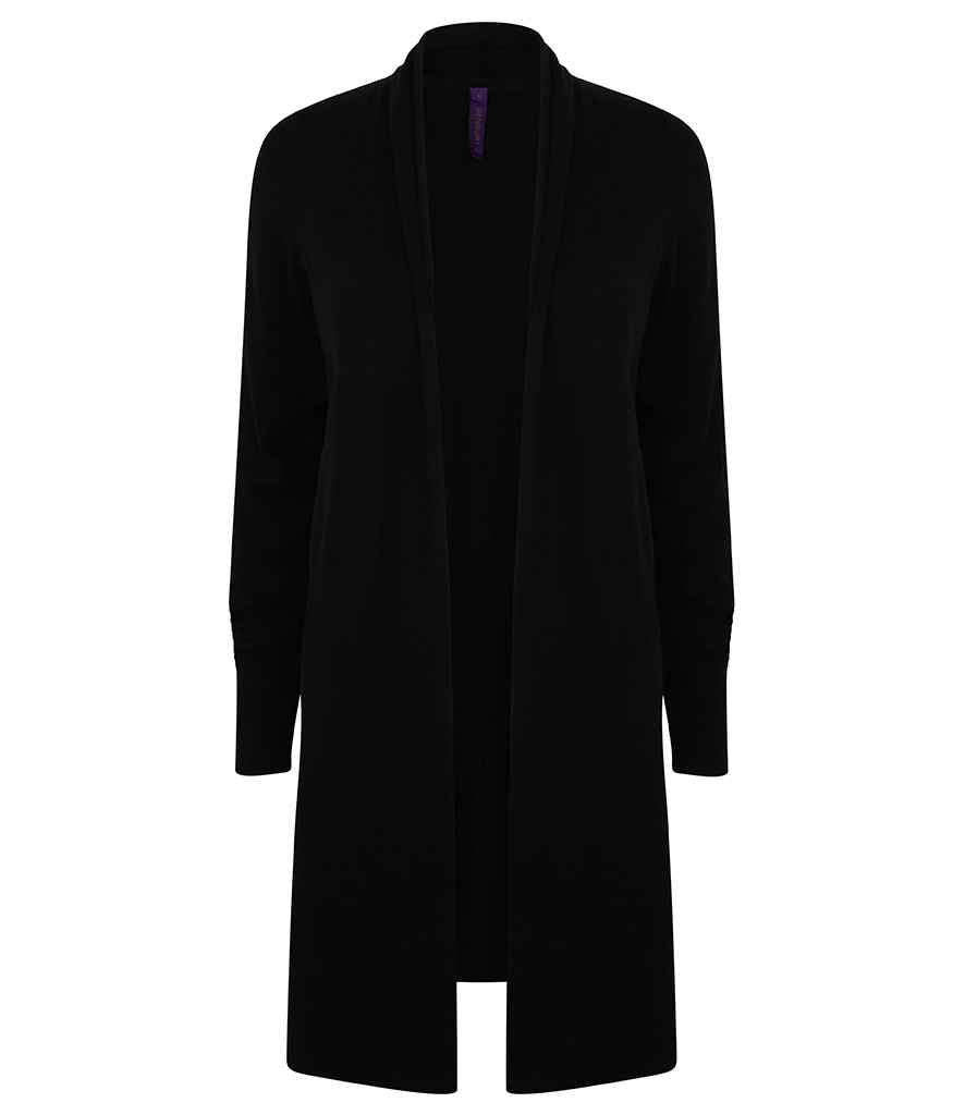 Henbury Lds Longline Cardigan