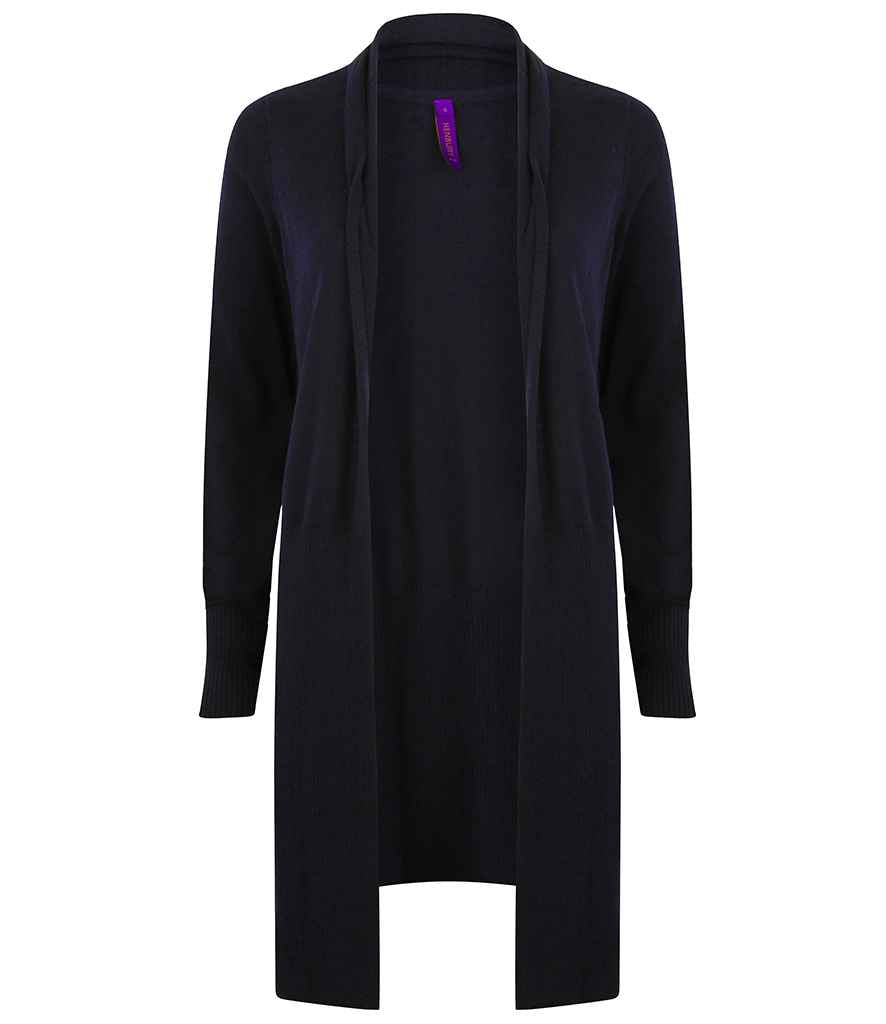 Henbury Lds Longline Cardigan