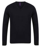 Henbury 12g V Neck Sweater