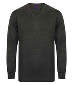 Henbury 12g V Neck Sweater
