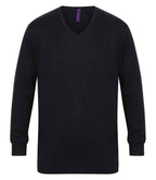 Henbury 12g V Neck Sweater