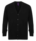 Henbury V Nk Button Cardigan