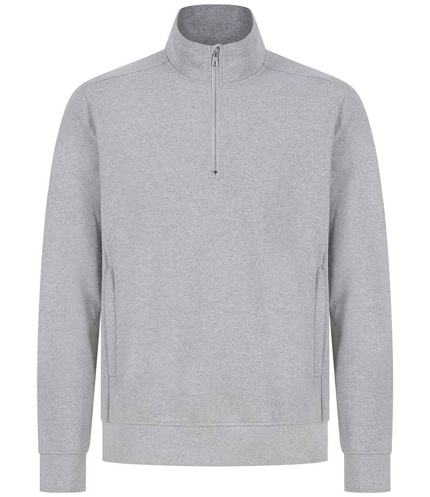 Henbury Unisex Sustainable 1/4 Zip Sweat