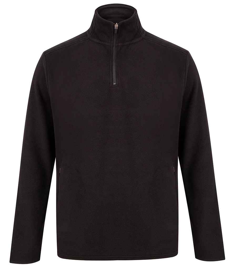 Henbury 1/4 Zip Microfleece