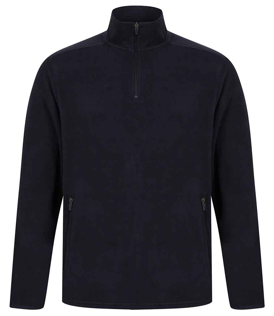 Henbury 1/4 Zip Microfleece