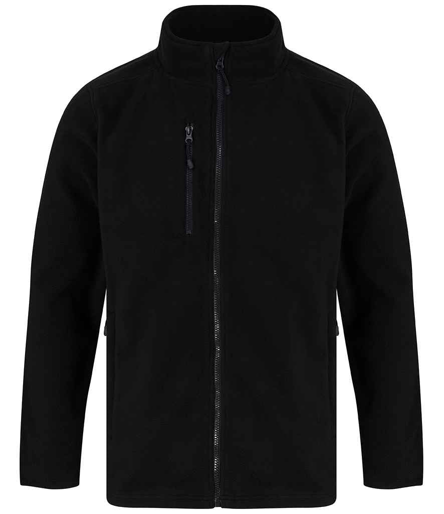 Henbury Recy. Poly. Microfleece Jkt