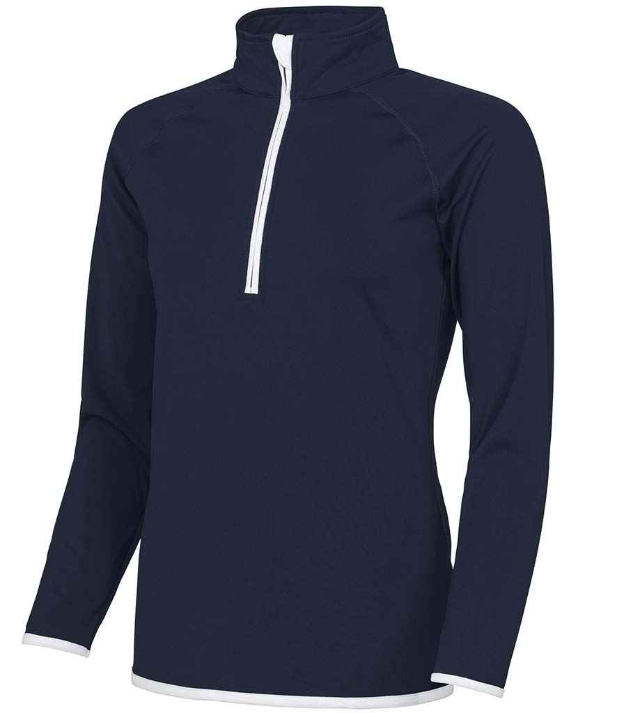 AWDis Womens Cool Half Zip Swt