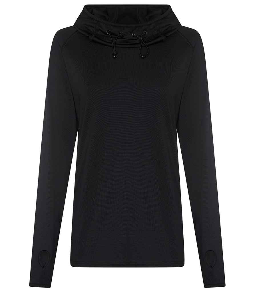 AWDIs Womens Cool Cowl Neck Top