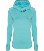 AWDIs Womens Cool Cowl Neck Top