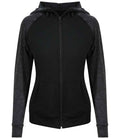 AWDis Womens Cool Contrast Zoodie