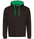 JH003 Jet Black/Kelly Green Front