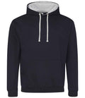 JH003 New French Navy/Heather Grey Front