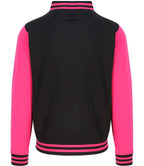 JH043 Jet Black/Hot Pink Back