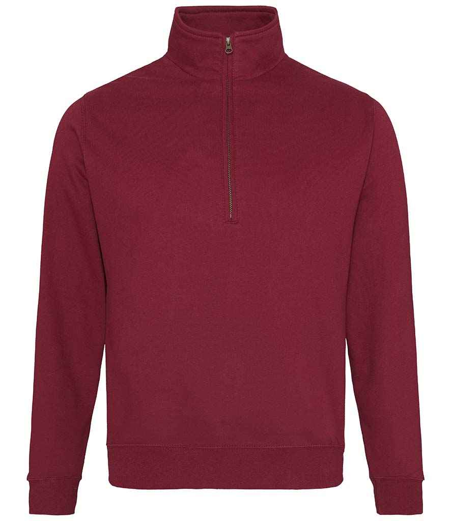 AWDis Sophomore Zip Neck Sweat