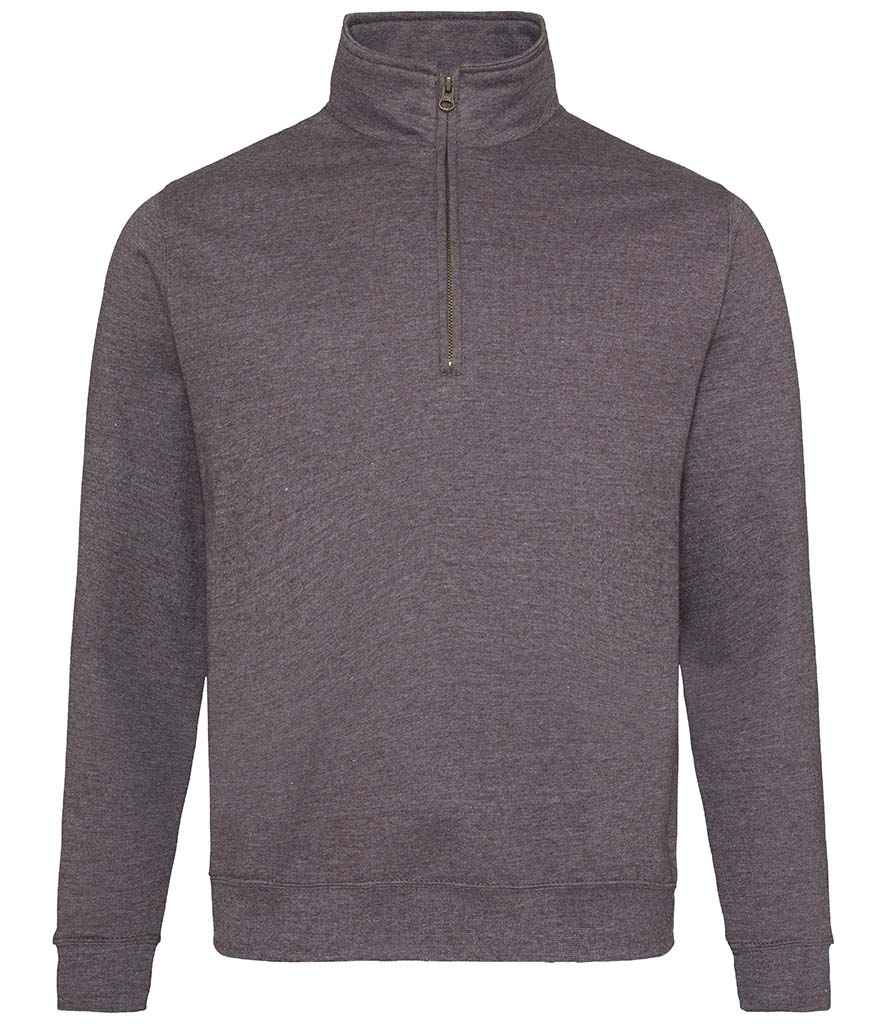 AWDis Sophomore Zip Neck Sweat
