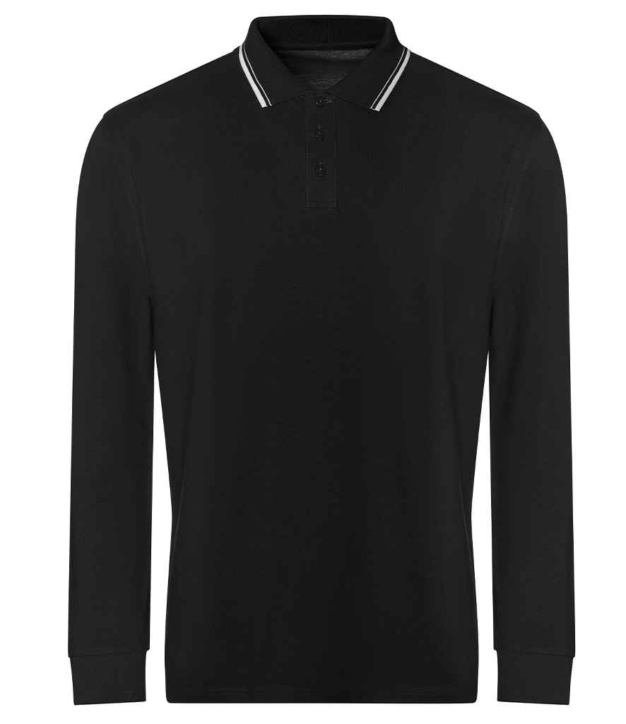 AWDis L/S Tipped 100 Polo