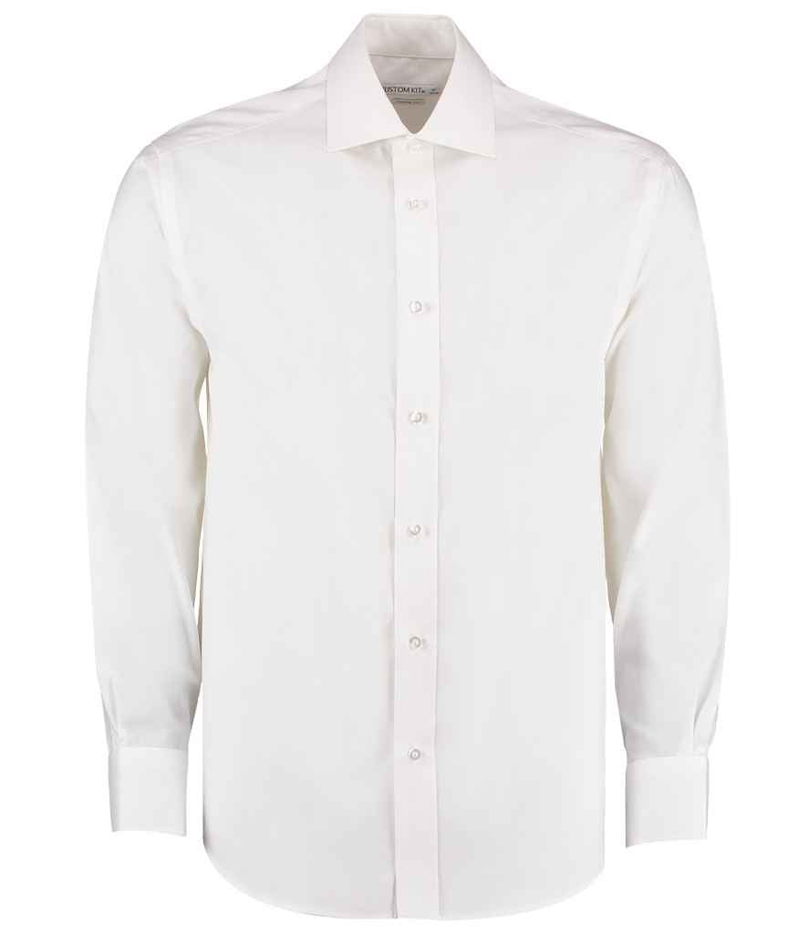 Kus. Kit C/F L/S Cutaway Collar Oxf. Sht