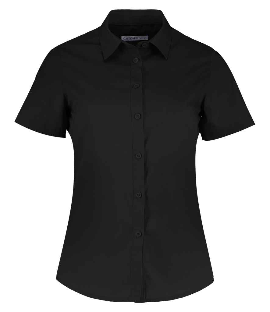 Kus. Kit Lds T/F S/S Poplin Shirt