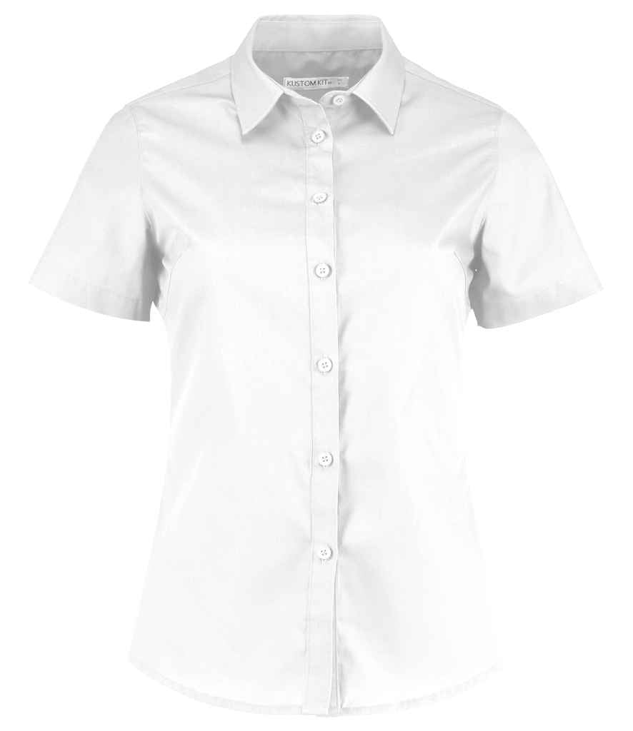 Kus. Kit Lds T/F S/S Poplin Shirt