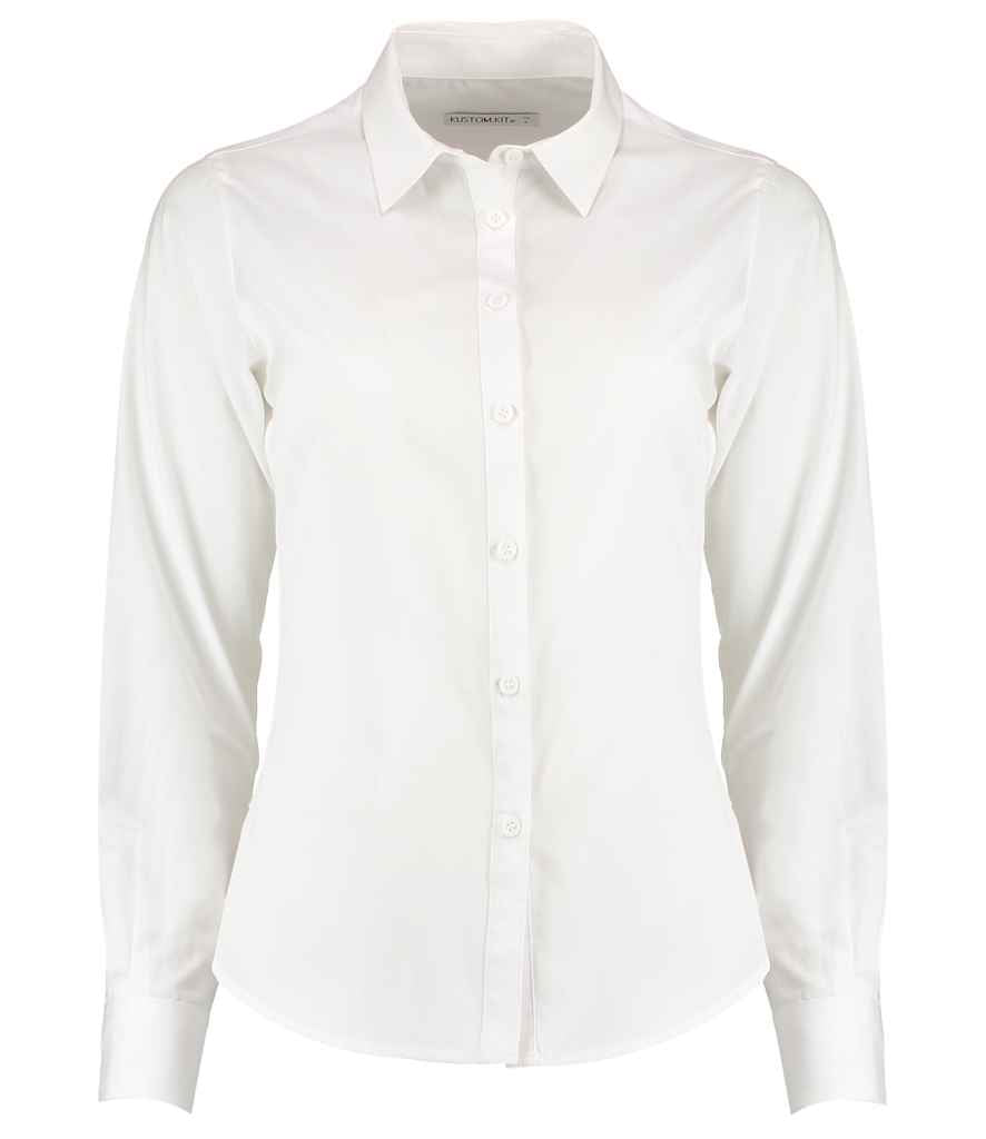 Kus. Kit Lds T/F L/S Poplin Shirt