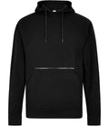 Kus Kit. Reg. Fit Pique Hoodie Zipped Pocket