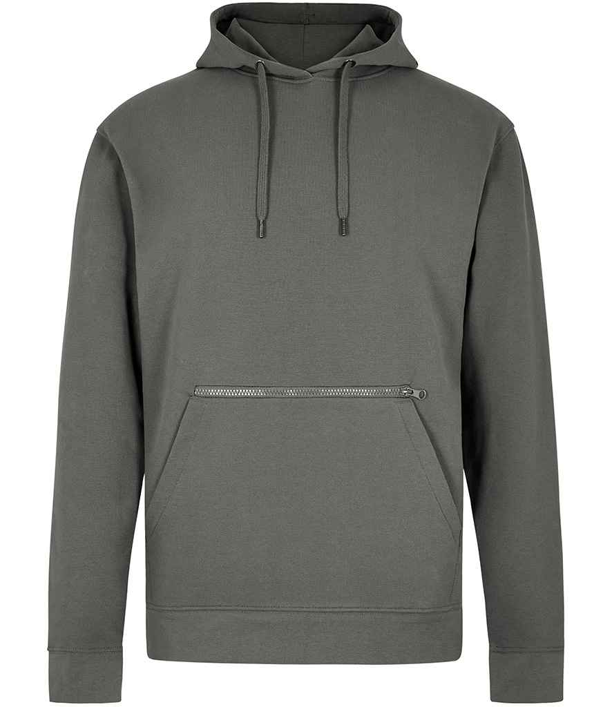 Kus Kit. Reg. Fit Pique Hoodie Zipped Pocket
