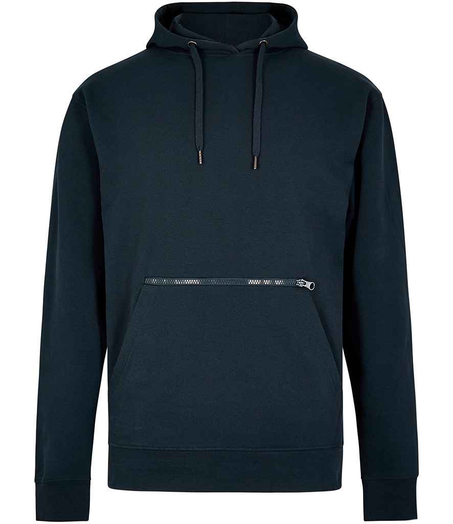 Kus Kit. Reg. Fit Pique Hoodie Zipped Pocket