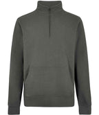 Kus. Kit Reg Fit 1/4 Zip Pique Sweatshirt