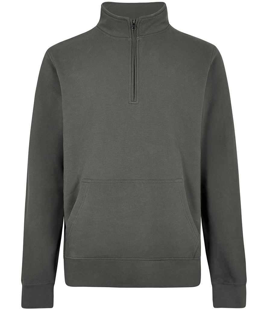 Kus. Kit Reg Fit 1/4 Zip Pique Sweatshirt