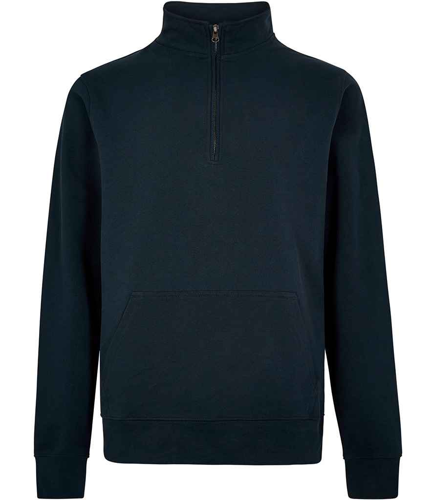 Kus. Kit Reg Fit 1/4 Zip Pique Sweatshirt
