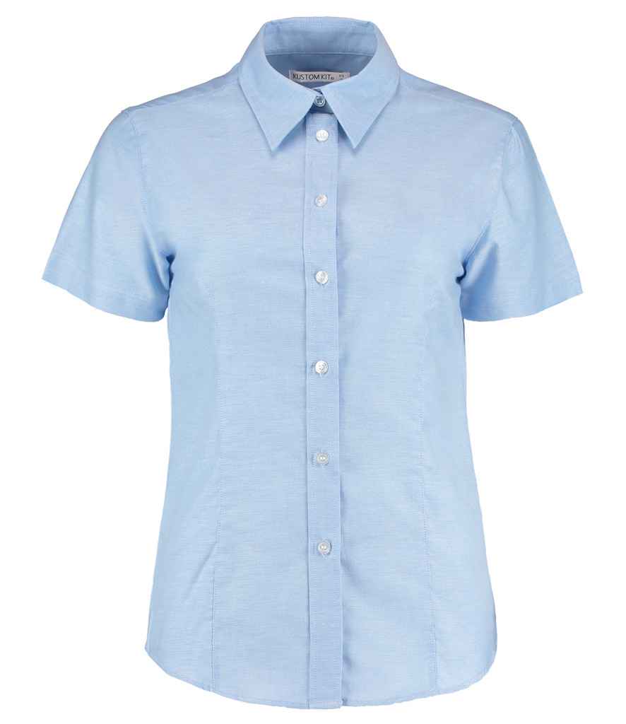 Kus. Kit Lds T/F S/S Work Oxf. Shirt