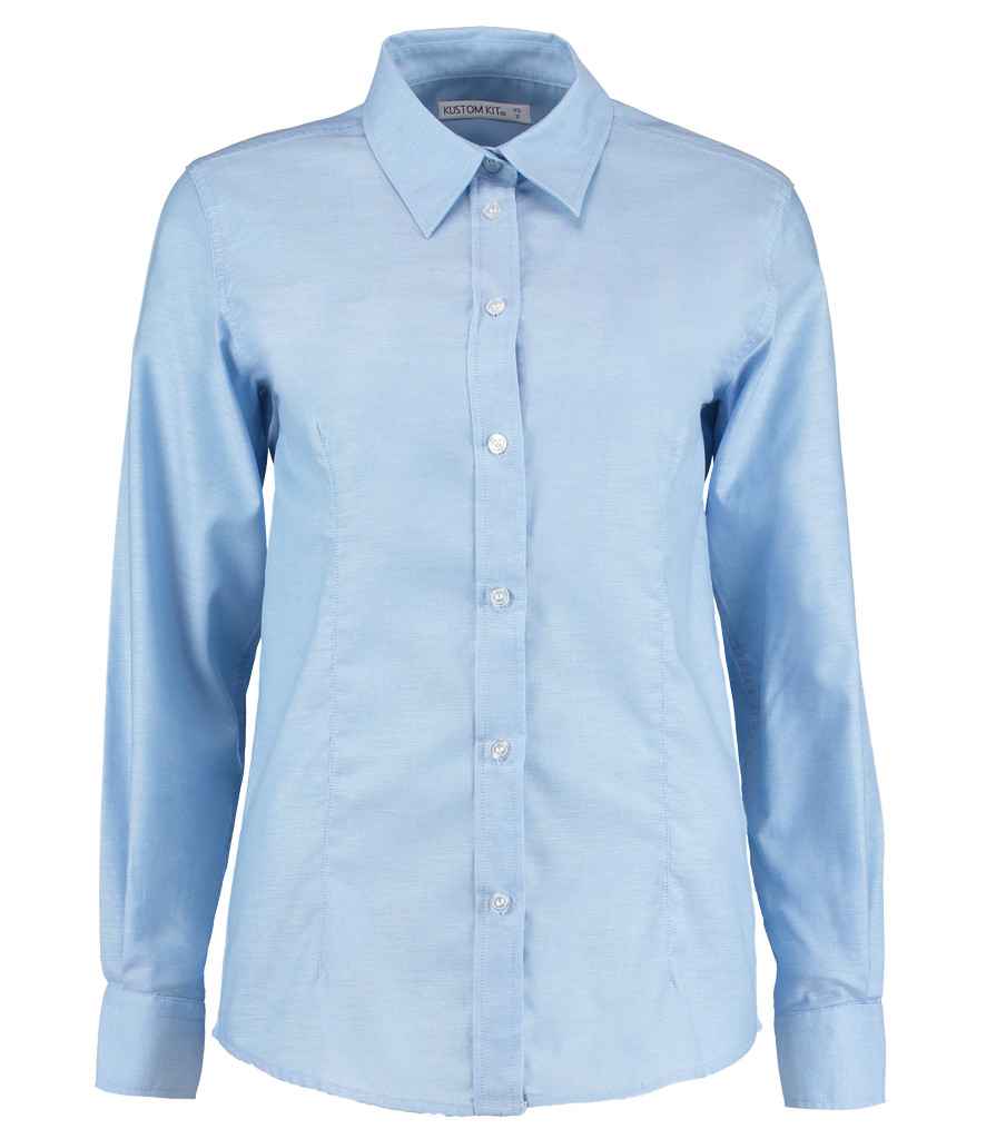 Kus. Kit Lds T/F L/S Work Oxf. Shirt