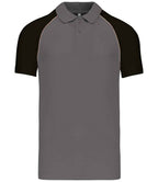 Kariban Baseball Pique Polo