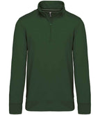 Kariban Zipped Neck Sweatshirt