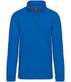 Kariban Zipped Neck Sweatshirt