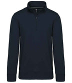 Kariban Zipped Neck Sweatshirt