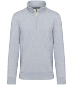 Kariban Zipped Neck Sweatshirt