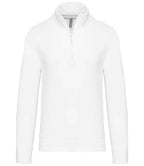 Kariban Zipped Neck Sweatshirt