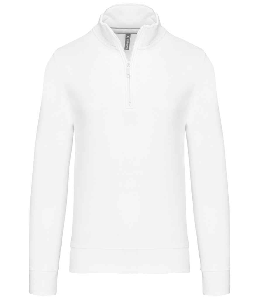 Kariban Zipped Neck Sweatshirt