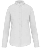 Kariban Lds L/S Mandarin Collar Shirt