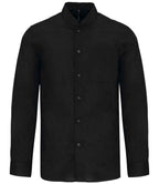 Kariban L/S Mandarin Collar Shirt