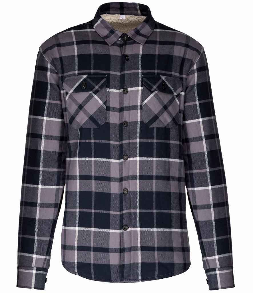 Kariban Checked Overshirt