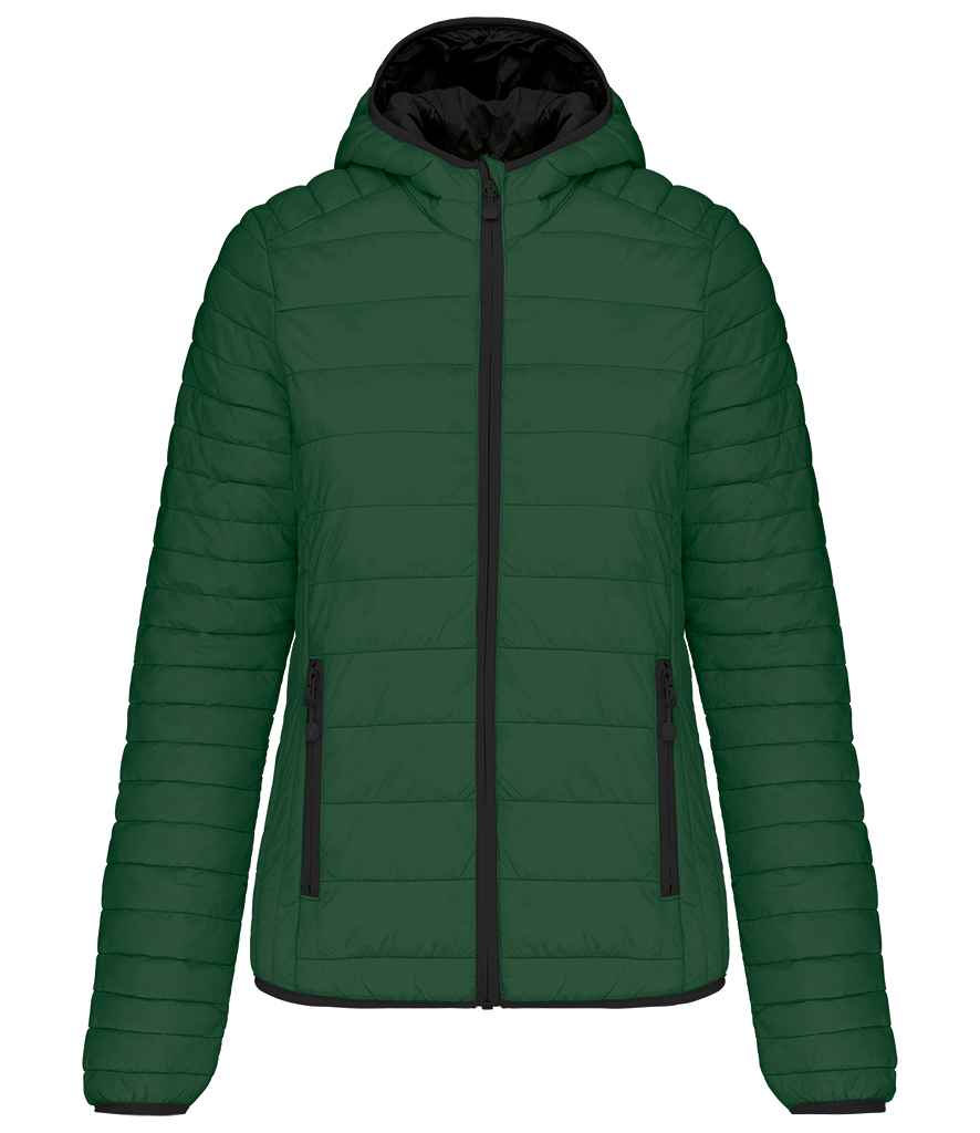 Kariban Lds L/Weight Hood. Down Jkt