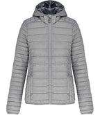 Kariban Lds L/Weight Hood. Down Jkt