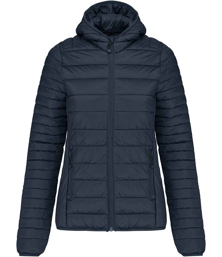 Kariban Lds L/Weight Hood. Down Jkt