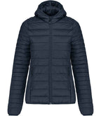 Kariban Lds L/Weight Hood. Down Jkt