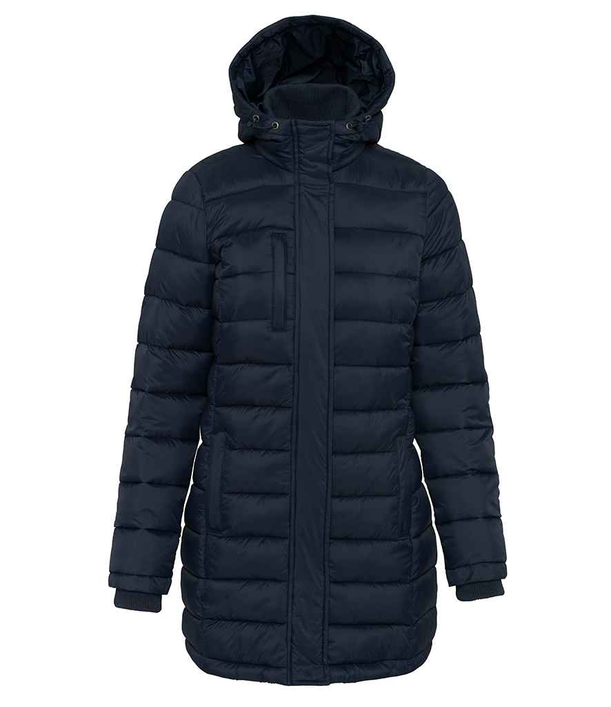 Kariban Lds L/W Long Padded Parka