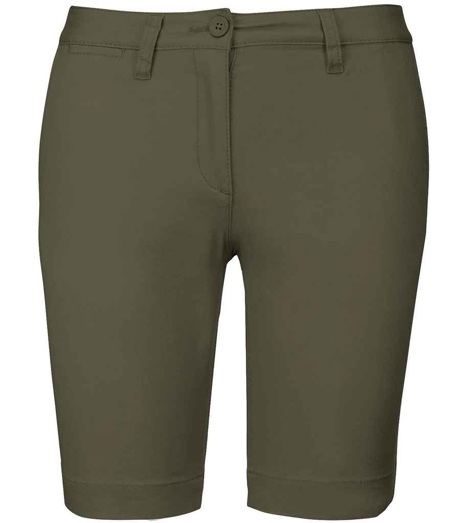 Kariban Lds Chino Bermuda Shorts