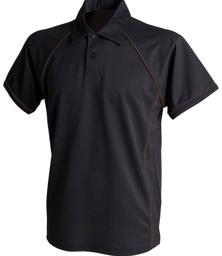 F/Hales Performance Piped Polo