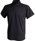 F/Hales Performance Piped Polo